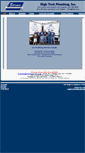 Mobile Screenshot of hightech-plumbing.com
